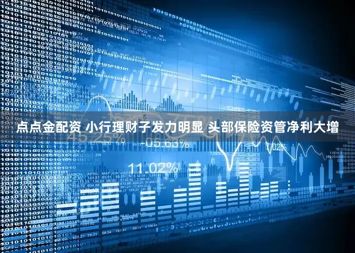 点点金配资 小行理财子发力明显 头部保险资管净利大增