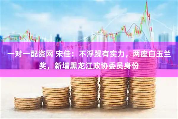 一对一配资网 宋佳：不浮躁有实力，两座白玉兰奖，新增黑龙江政协委员身份